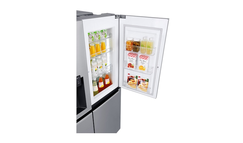LG 625L inhoud | Door-in-Door® | Moist Balance Crisper™ | Total No Frost | Water- & ijsdispenser | Inverter Linear Compressor, GSJ470DIDV